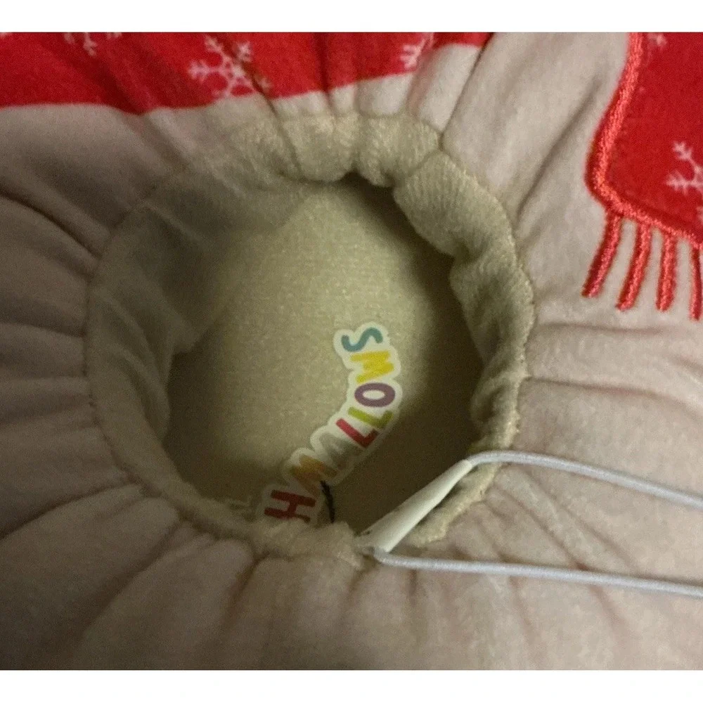 Jazwares Squishmallows Kids' Holiday Slippers‎ Dawn the Fawn - Size 4/5 - New